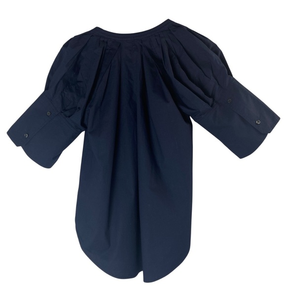 A.L.C. The Chloe Top Blouse in Navy Blue Size 00 - Picture 3 of 8